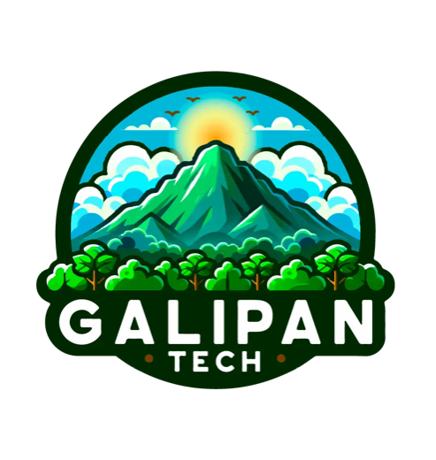 Variante del logotipo de Galipán para su línea tecnológica.