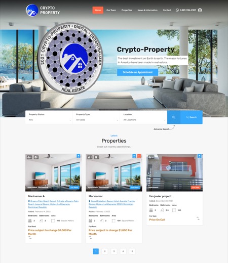Lámina con variantes y aplicaciones del logotipo de Inmobiliaria CP.