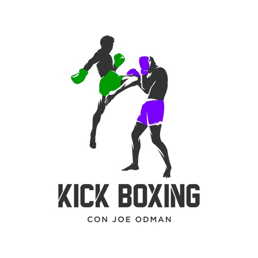 Logotipo deportivo de Kick Boxing Joe Odman en formato cuadrado.